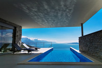 Modern Villa with Heated Infinity Pool and Impressive Panoramic Sea View
