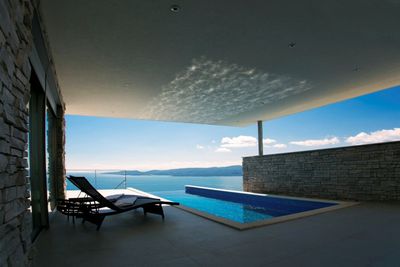 Modern Villa with Heated Infinity Pool and Impressive Panoramic Sea View